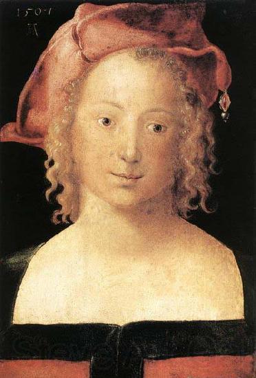 Albrecht Durer Portrait of a Young Girl Spain oil painting art